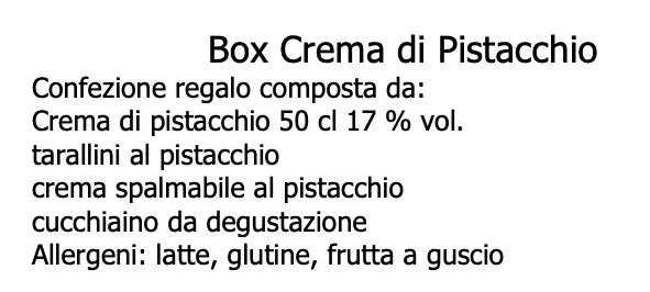 Box Crema al Pistacchio