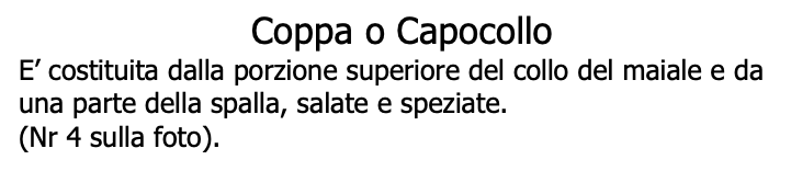 Capocollo Stagionato