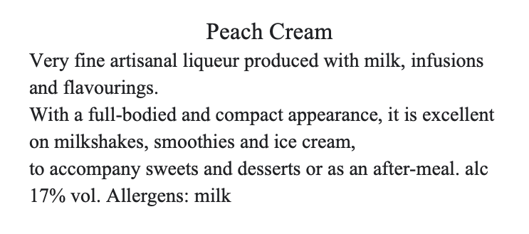 Peach Cream