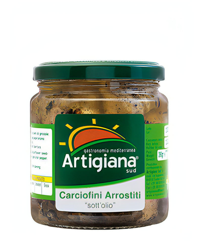 Roasted artichokes