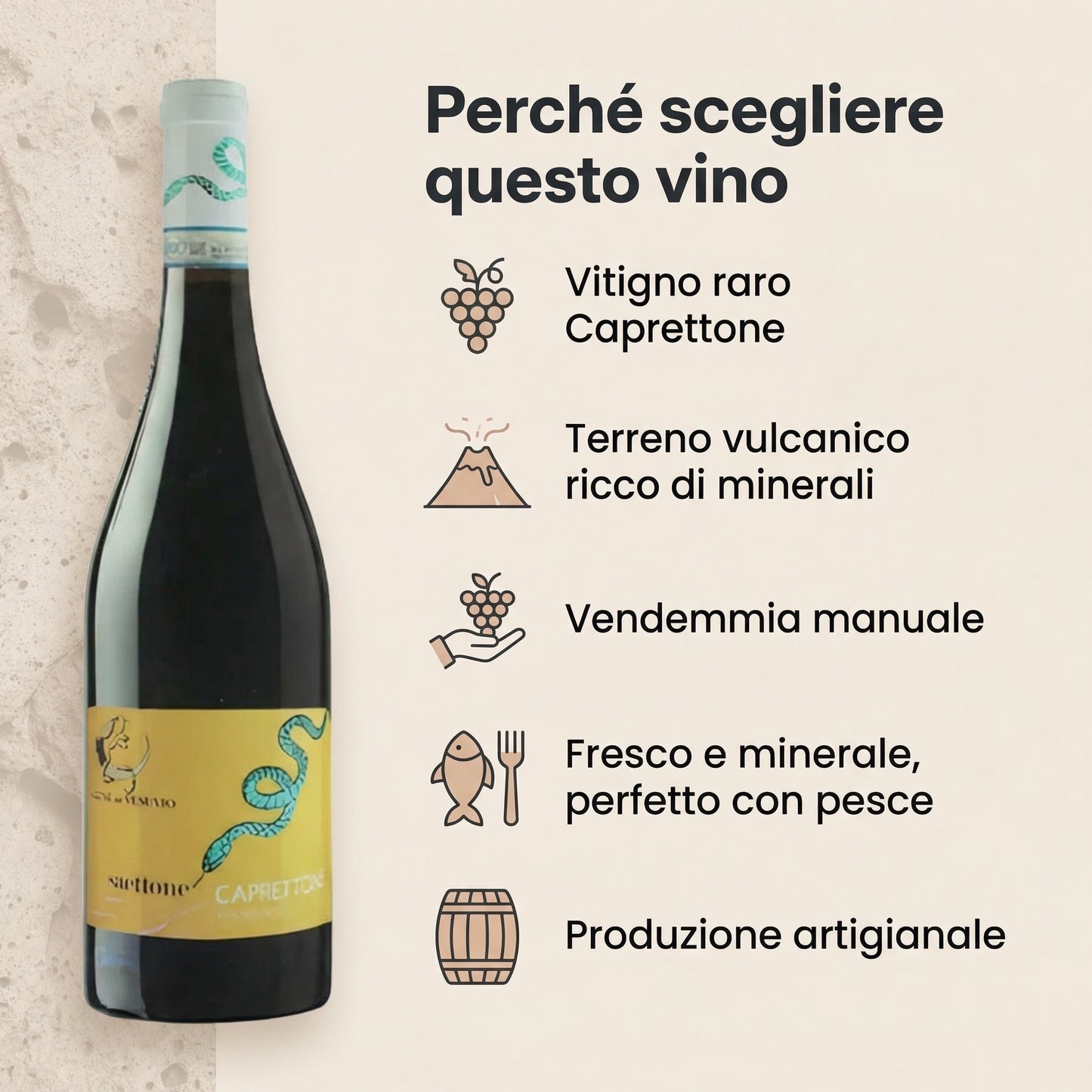 Saettone Caprettone del Vesuvio DOC