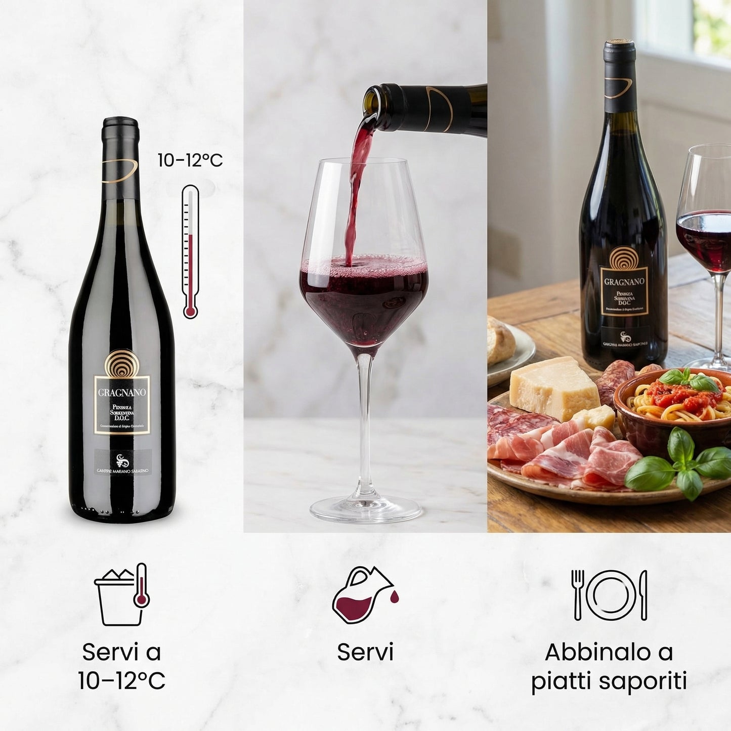 Gragnano Rosso Frizzante D.O.C.